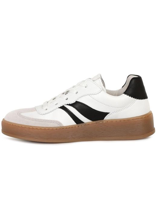Gabor White Dahma Trainers