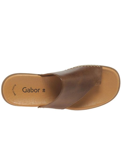 Gabor Brown Lanzarote Sandals