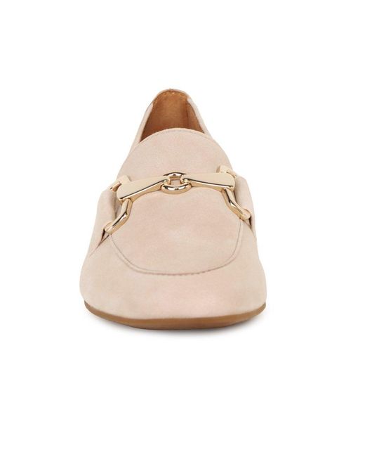 Gabor Pink Jangle Loafers Colour: Oak