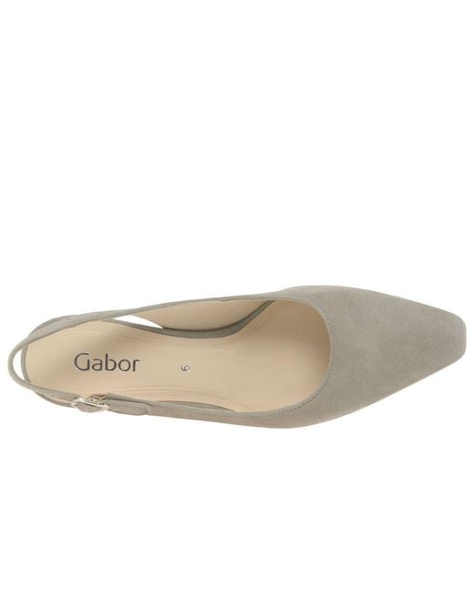 Gabor Metallic Lindy &Apos;S Court Shoes