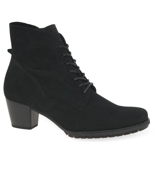 Gabor Black Optimum Ankle Boots