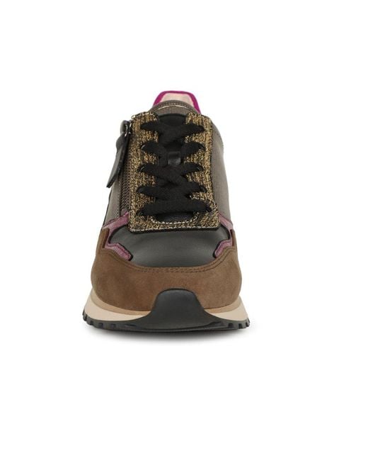 Gabor Brown Hollywell Trainers