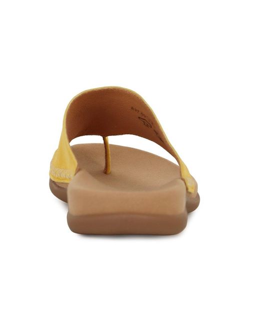 Gabor Yellow Lanzarote Sandals