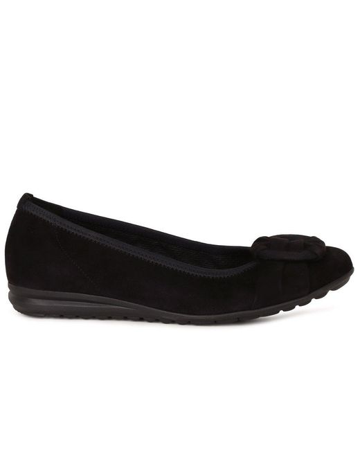 Gabor Black Forrest Ballet Pumps