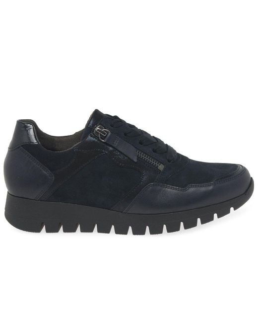 Gabor Blue Willet Trainers
