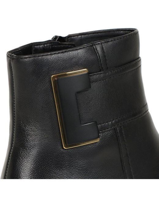 Gabor Black Balm Ankle Boots