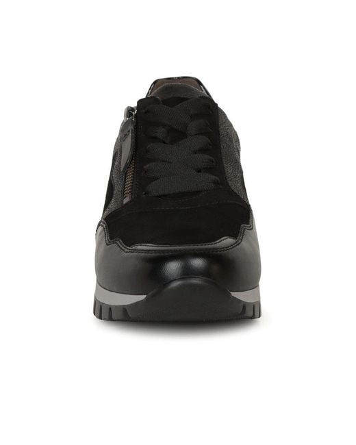 Gabor Black Willet Trainers