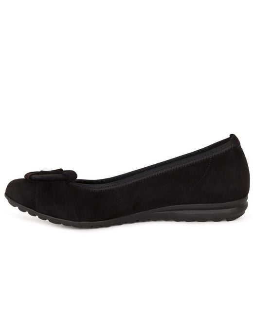 Gabor Black Forrest Ballet Pumps
