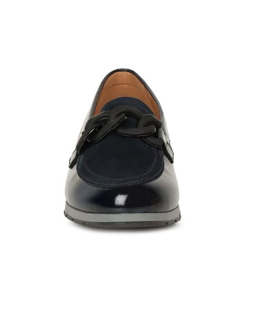 Gabor Blue Bea Loafers