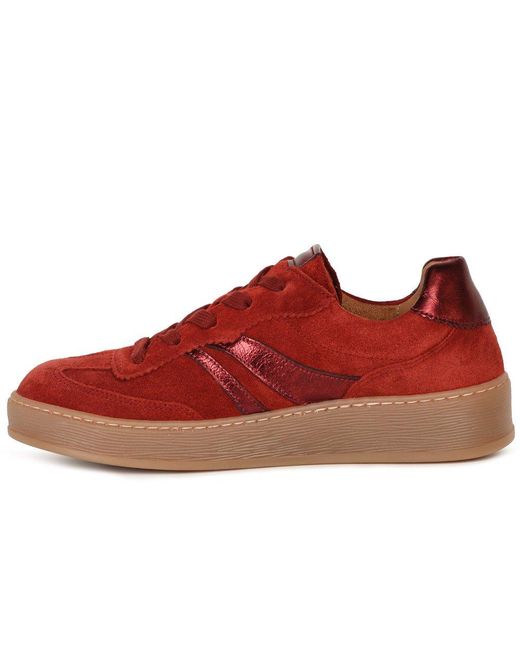 Gabor Red Dahma Trainers