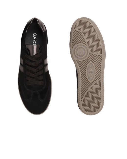 Gabor Black West Trainers