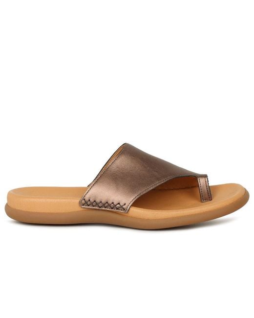 Gabor Brown Lanzarote Sandals