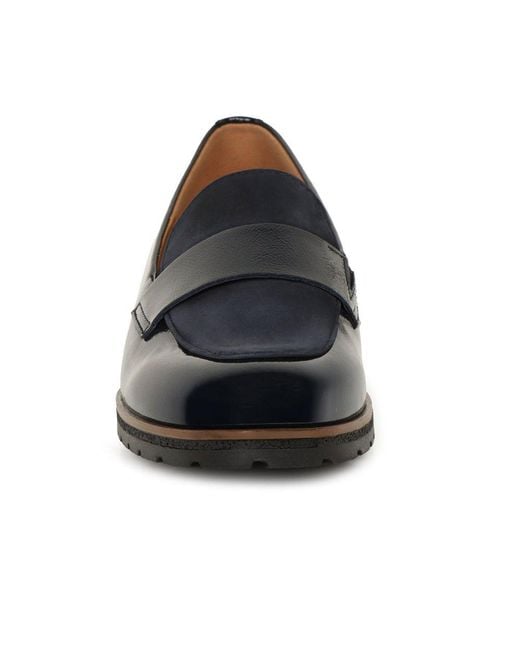 Gabor Blue Elder Loafers