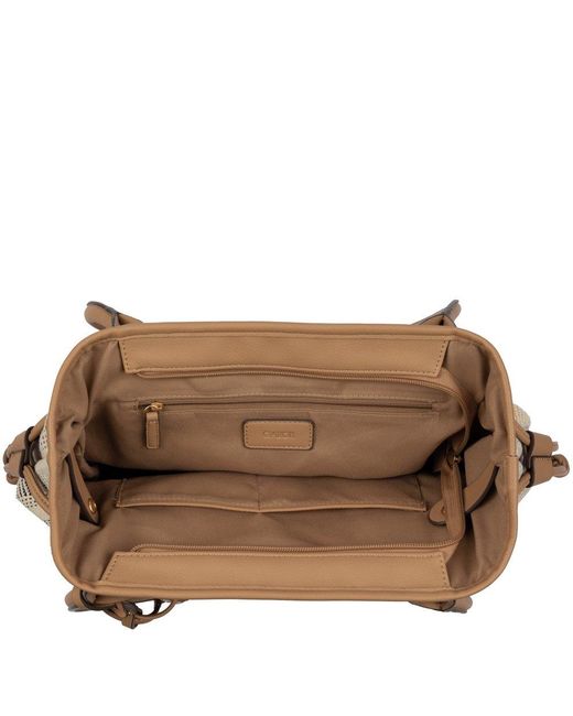 Gabor Brown Granada Denada Zip Shopper Size: One S