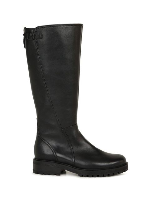 Gabor Black Fizzy L Knee High Boots
