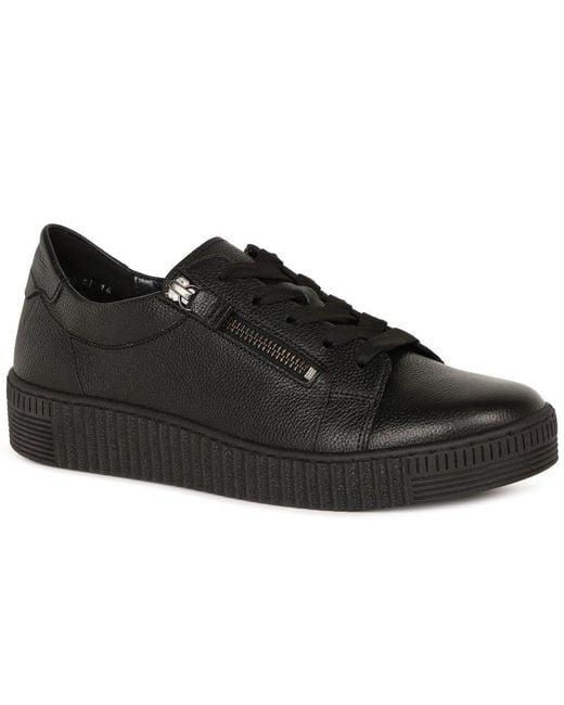 Gabor Black Wisdom Ladies Trainers