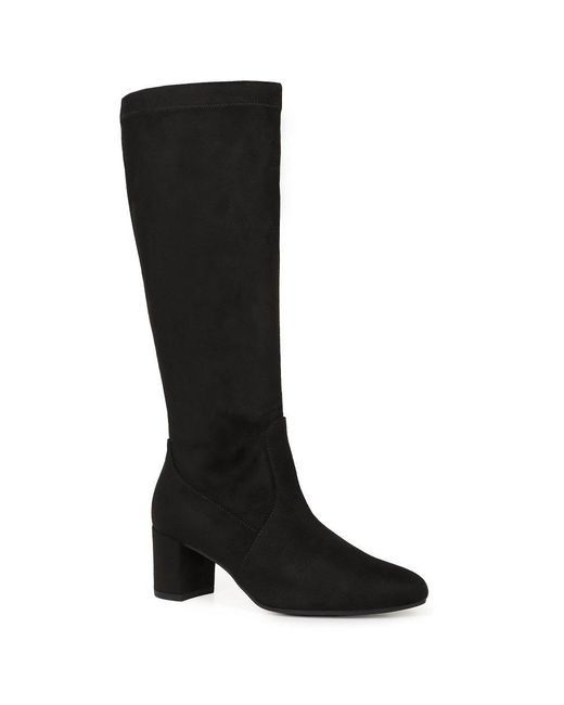 Gabor Black Diane M Knee High Boots Size
