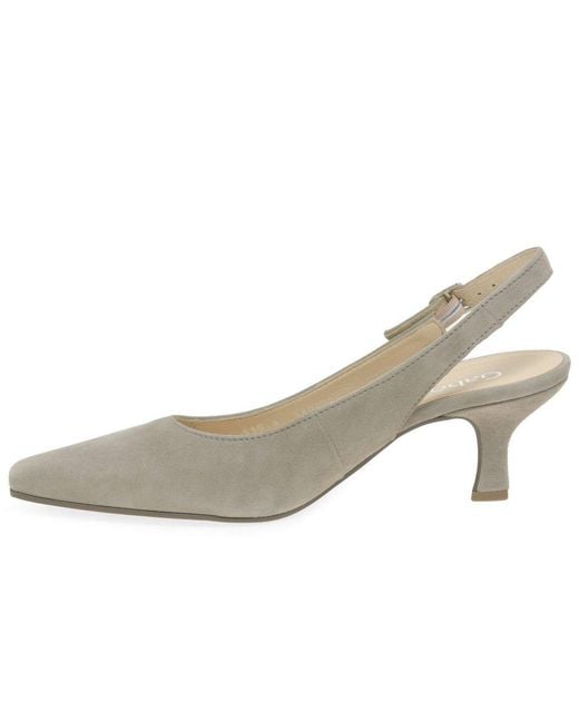 Gabor Metallic Lindy &Apos;S Court Shoes