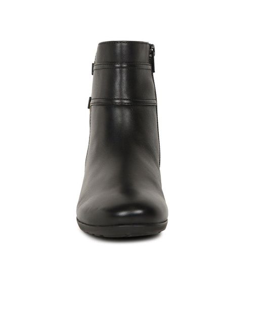 Gabor Black Balm Ankle Boots