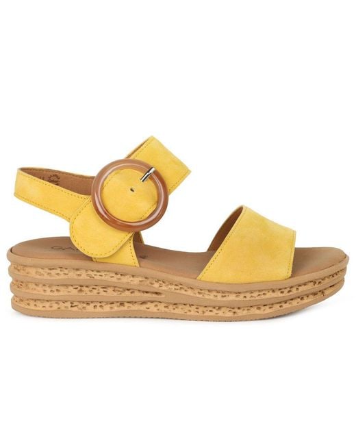 Gabor Metallic Andre Sandals