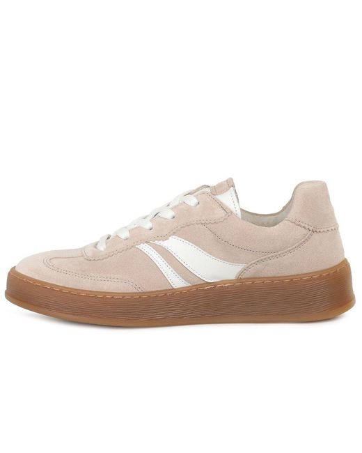 Gabor White Dahma Trainers
