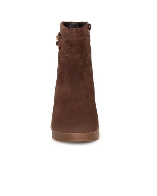 Gabor Brown Dayna Ankle Boots