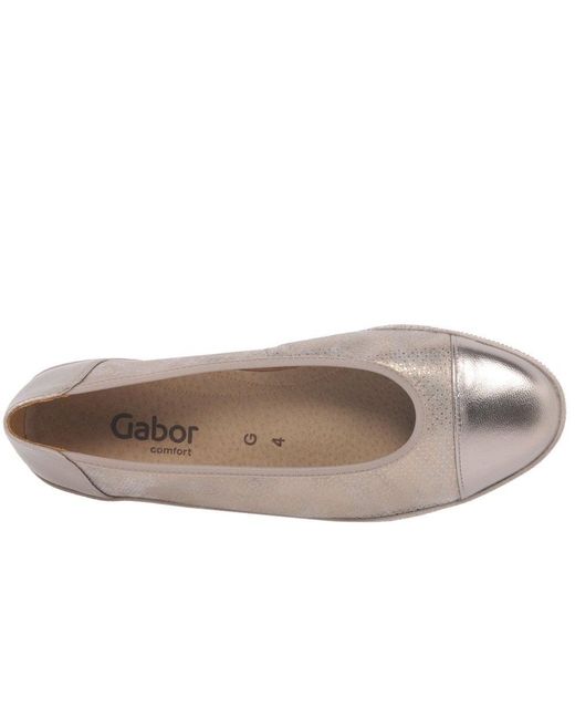 Gabor Multicolor Petunia Accent Low Heeled Pumps