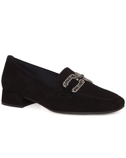 Gabor Black Gift Loafers