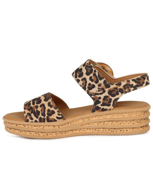 Gabor Brown Andre Sandals