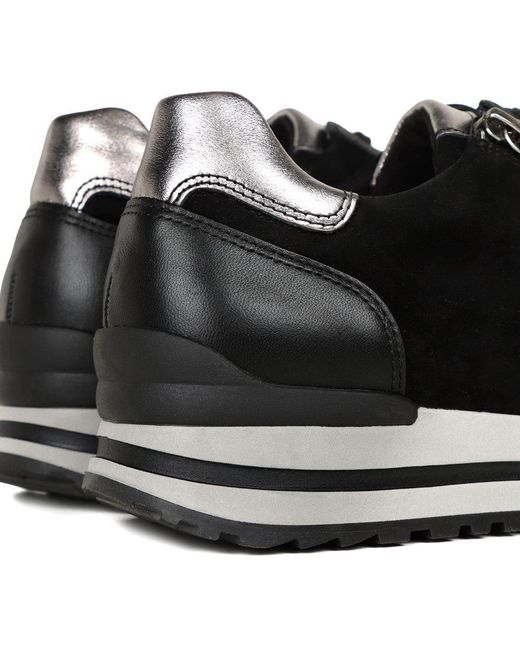 Gabor Black Nulon Trainers