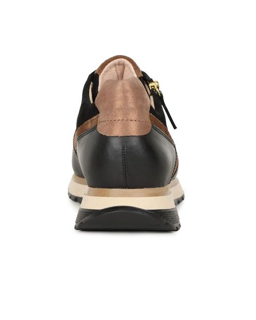 Gabor Black Hollywell Trainers //Whis
