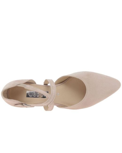 Gabor Pink Gisele Open Court Shoes
