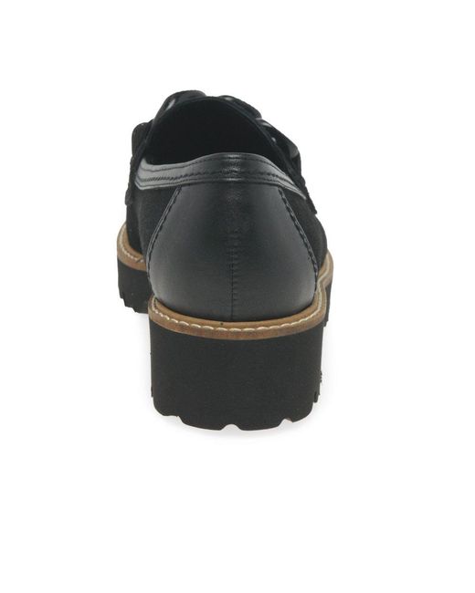 Gabor Black Squeeze Loafers