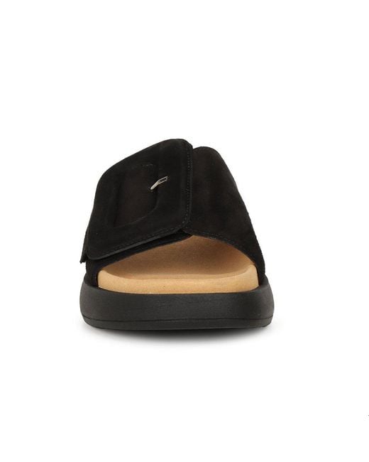 Gabor Black Adios Sandals
