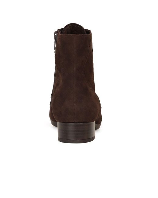 Gabor Brown Balban Ankle Boots