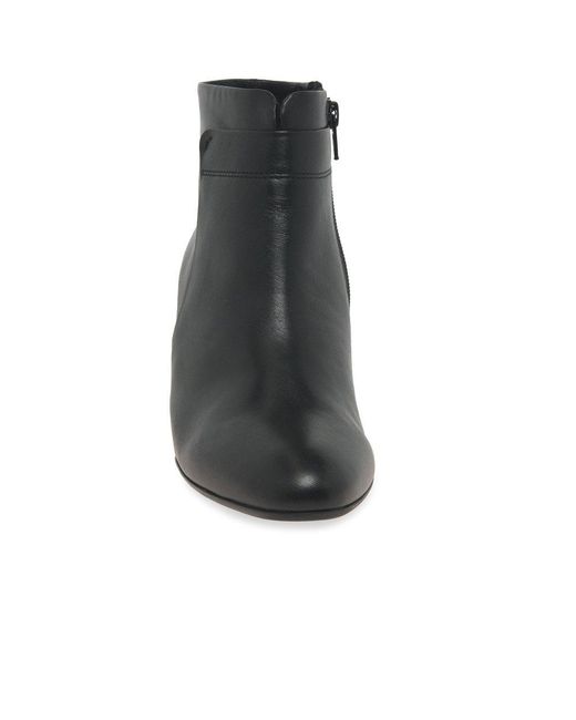 Gabor Black Matlock Ankle Boots