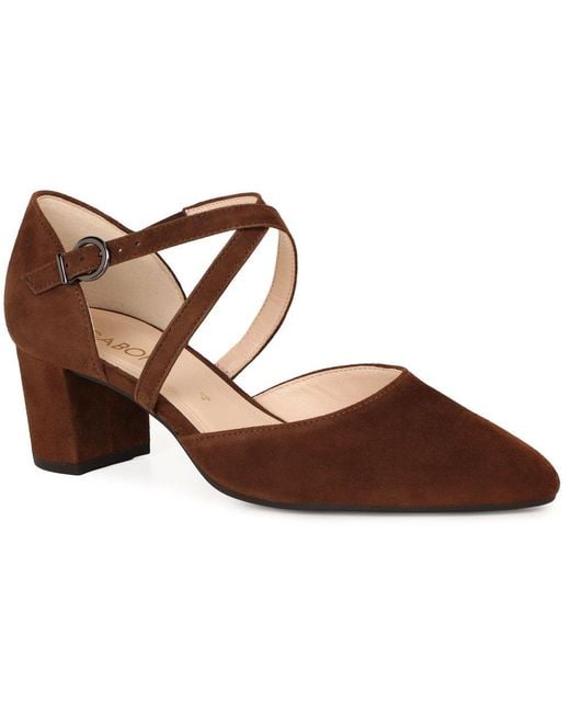 Gabor Brown Gisele Open Court Shoes