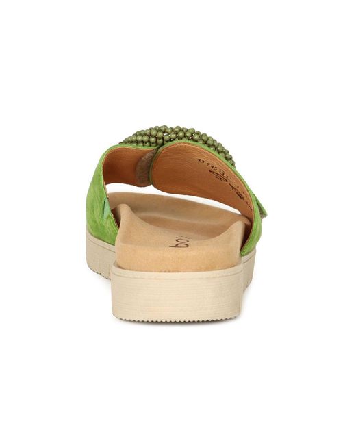 Gabor Green Everly Mule Sandals