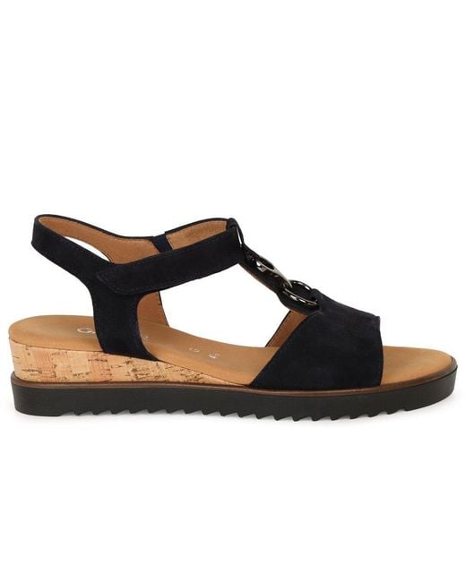 Gabor Blue Rookie Sandal
