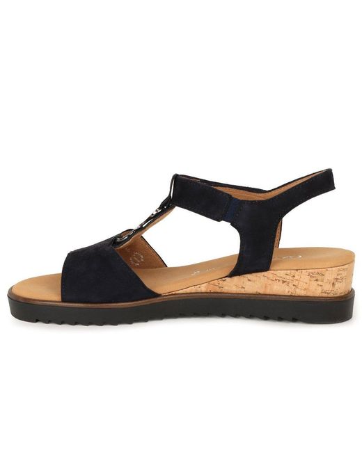 Gabor Blue Rookie Sandal