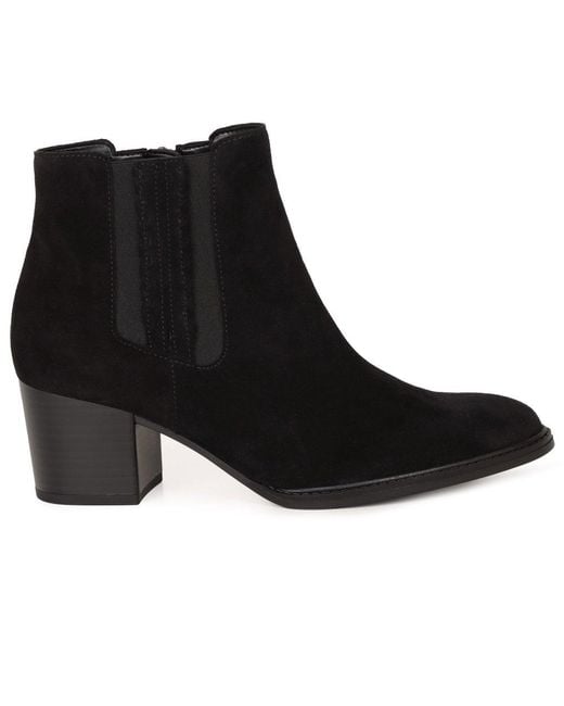 Gabor Black Region Ankle Boots