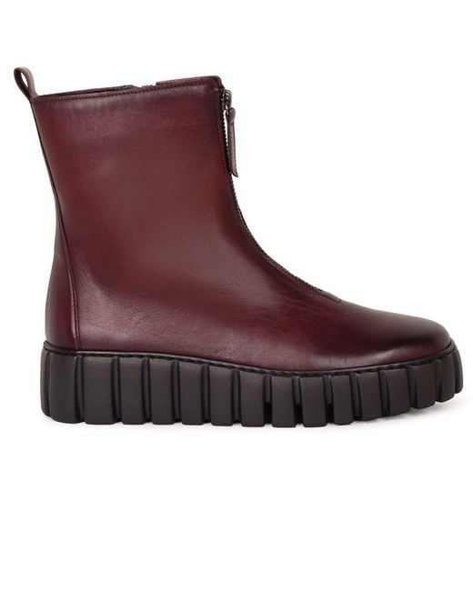 Gabor Brown Shari Ankle Boots