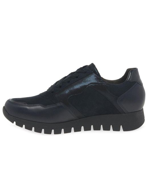 Gabor Blue Willet Trainers