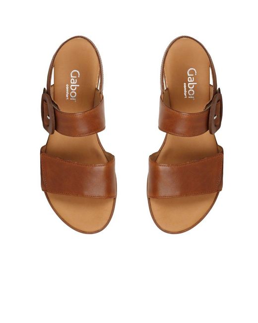 Gabor Brown Reeth Sandal