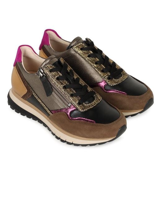 Gabor Brown Hollywell Trainers