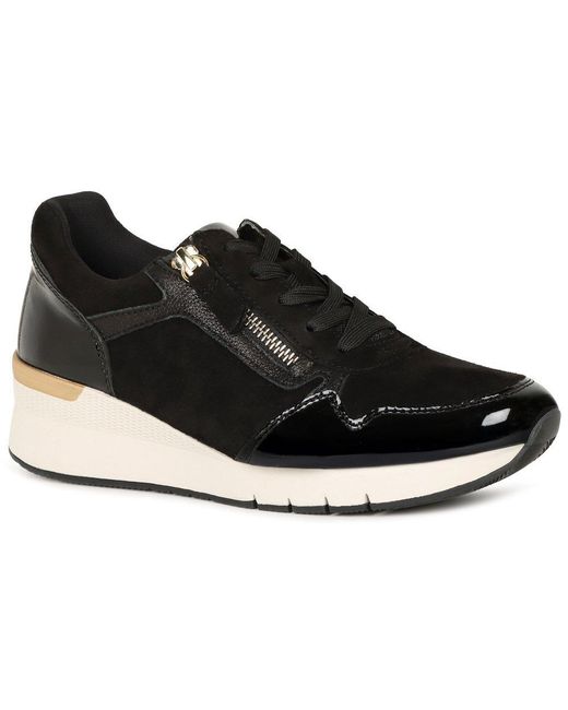 Gabor Black Louisina Trainers Colour: 37 Sde/Pat