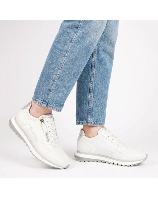 Gabor White Hollywell Trainers