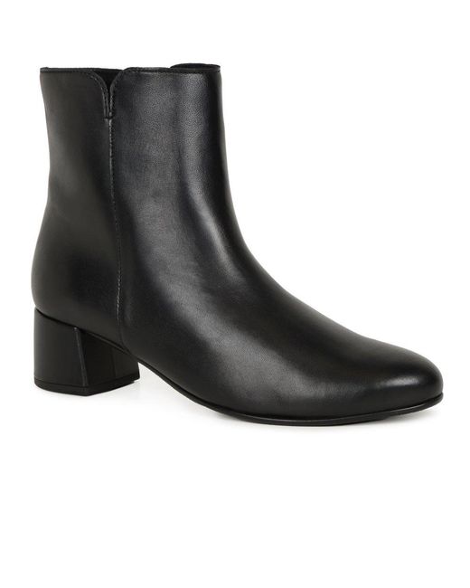 Gabor Black Abbey Ankle Boots