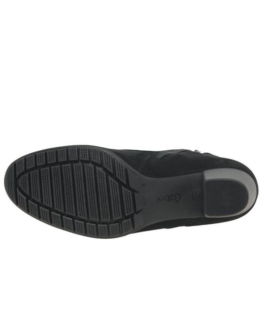 Gabor Black Optimum Ankle Boots