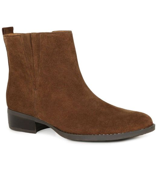 Gabor Brown Gibside Ankle Boots